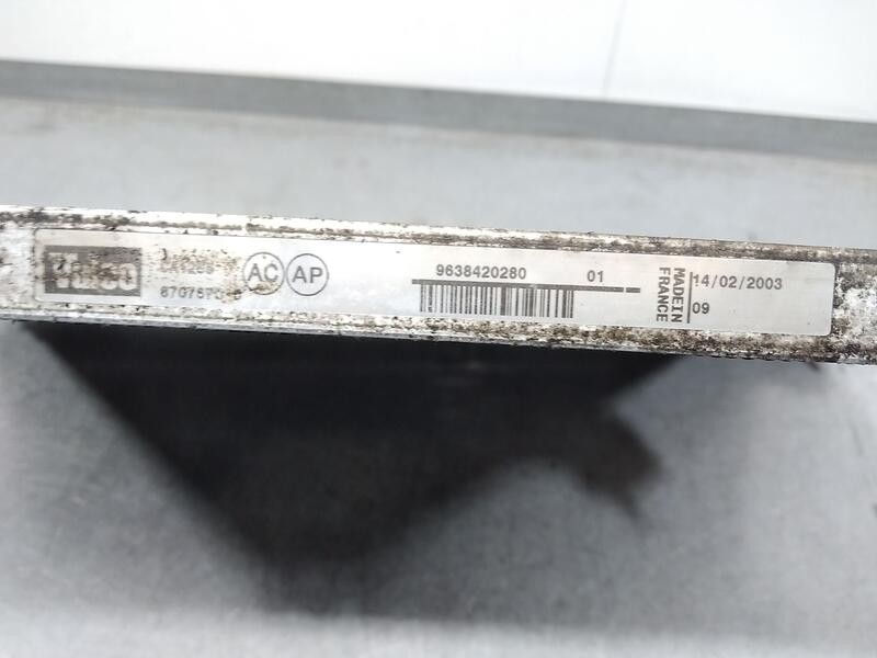 Recambio de condensador / radiador aire acondicionado para peugeot 307 break / sw (s1) sw pack referencia OEM IAM 9638420280  va