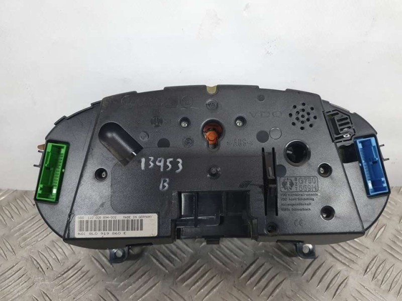 Recambio de cuadro instrumentos para audi a3 (8l) 1.6 ambiente referencia OEM IAM 8L0919860E 110008894 VD0