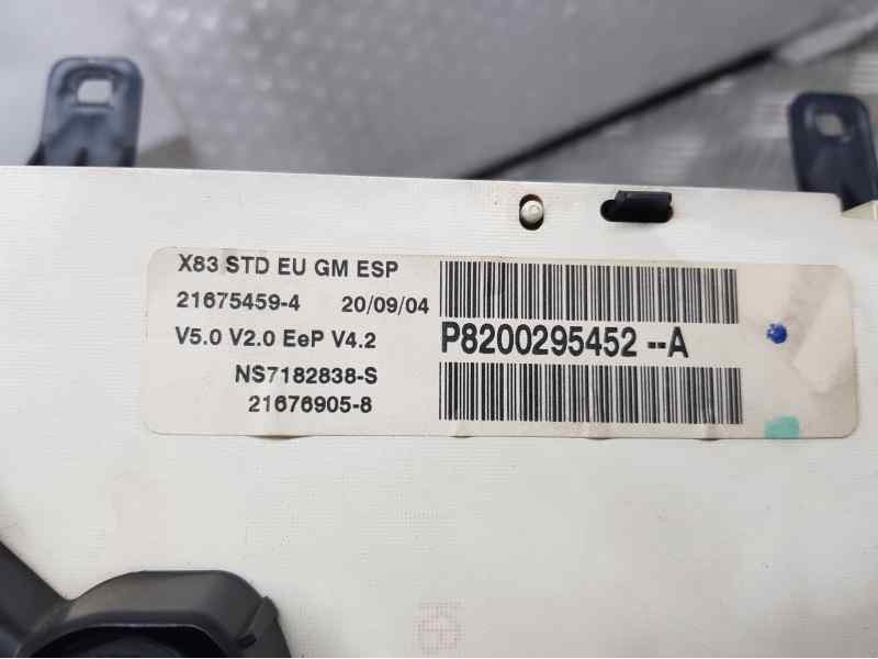 Recambio de cuadro instrumentos para opel vivaro combi 2.9 t largo referencia OEM IAM P8200295452  