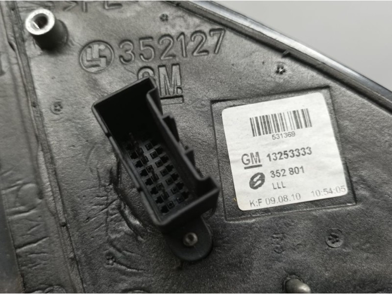 Recambio de retrovisor izquierdo para opel vectra c berlina comfort referencia OEM IAM 13253333  ELECTRICO 5 PINS ROZADO