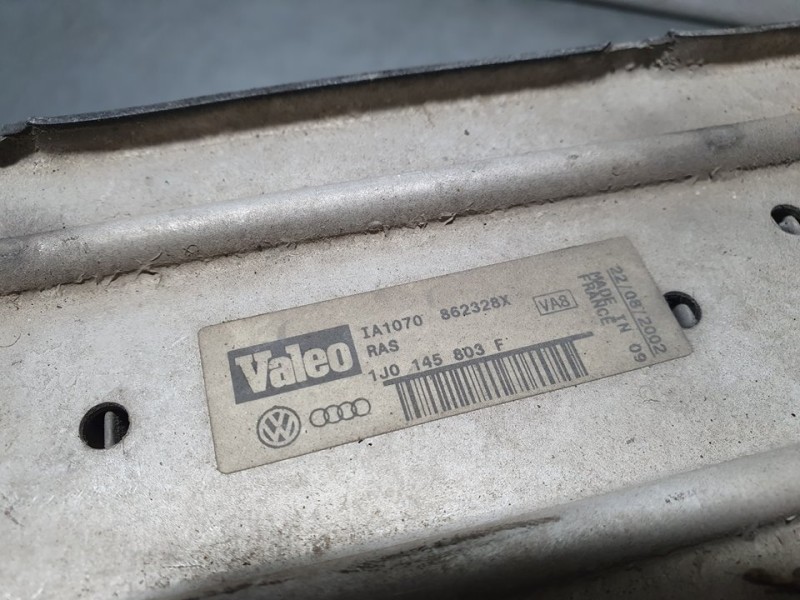 Recambio de intercooler para skoda octavia berlina (1u2) ambiente referencia OEM IAM 1J0145803F 862328X VALEO