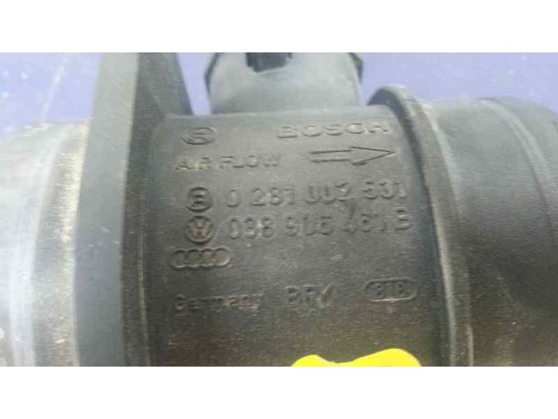 Recambio de caudalimetro para seat ibiza (6l1) stella referencia OEM IAM 0281002531 038906461B BOSCH