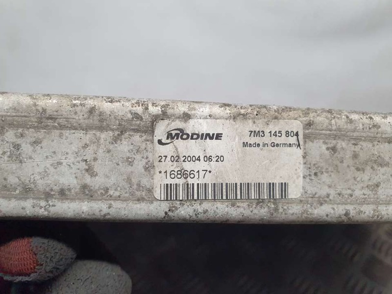 Recambio de intercooler para ford galaxy (vy) ghia referencia OEM IAM 7M3145804 MODINE 