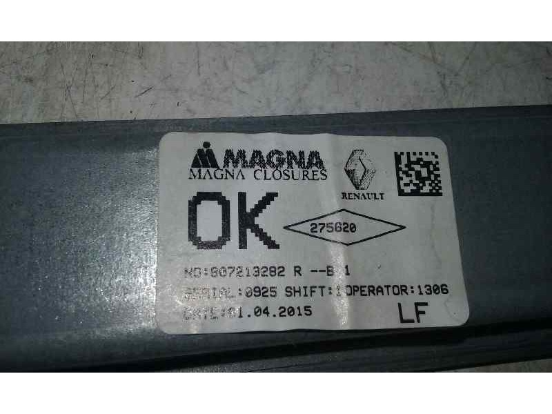 Recambio de elevalunas delantero izquierdo para dacia sandero ambiance referencia OEM IAM  2 PINS ELECTRICO