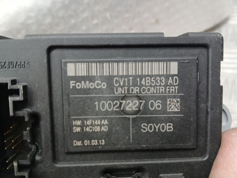 Recambio de modulo electronico para ford b-max titanium referencia OEM IAM CV1T14B533AD  1002722706