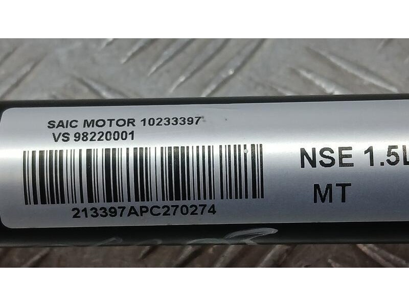 Recambio de transmision delantera derecha para mg zs 1.5 vti referencia OEM IAM 10233397 SAIC MOTOR 98220001