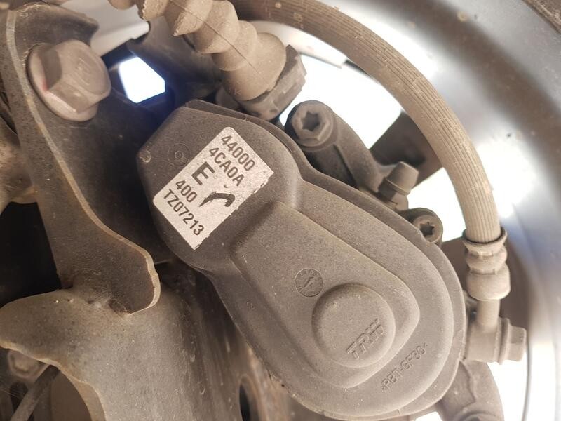 Recambio de pinza freno trasera derecha para nissan x-trail iii (t32_, t32r, t32rr) 1.6 dci (t32) referencia OEM IAM D41204CA0A 