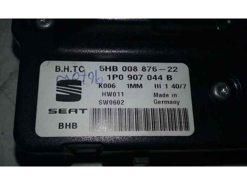 Recambio de mando climatizador para seat leon (1p1) fr referencia OEM IAM 5HB00887622 1P0907044B 
