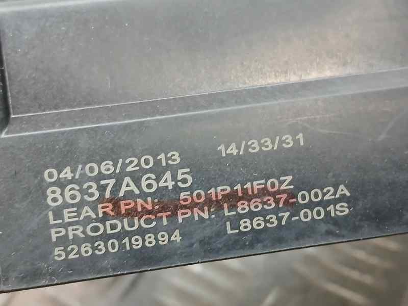 Recambio de caja reles / fusibles para mitsubishi asx (ga0w) challenge 2wd referencia OEM IAM 8637A645 5263019894 
