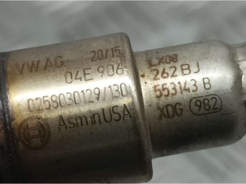 Recambio de sonda lambda para volkswagen polo (6r1) advance referencia OEM IAM 04E906262BJ 0258030129130 BOSCH