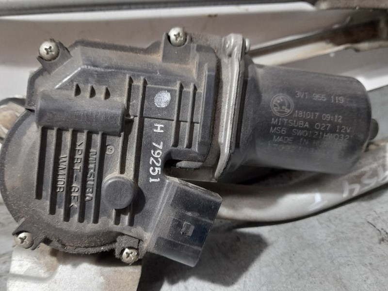 Recambio de motor limpia delantero para skoda superb (3v3) active referencia OEM IAM 3V1955119  