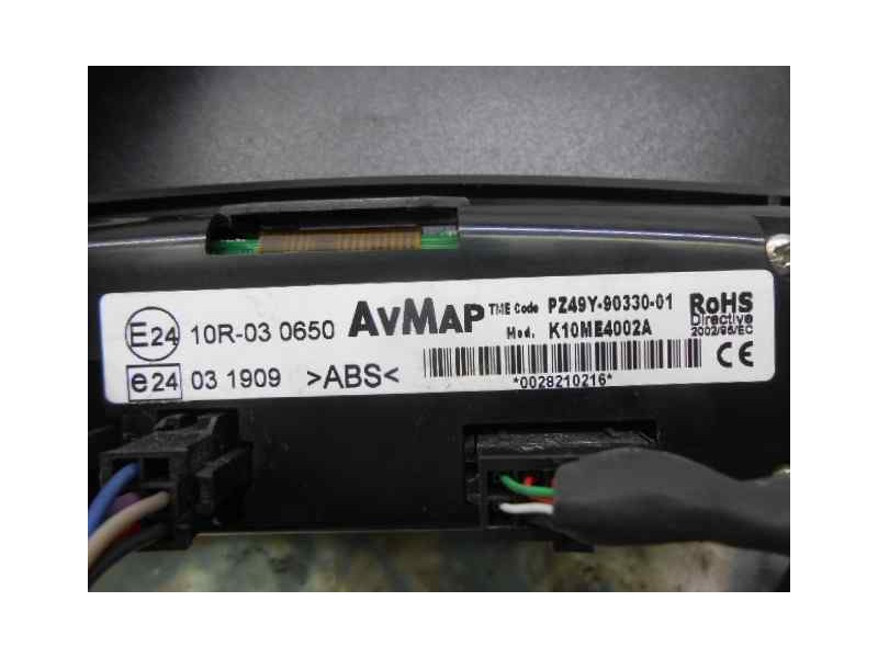 Recambio de sistema navegacion gps para toyota aygo (kgb/wnb) connect referencia OEM IAM K10ME1002A  TOMTOM