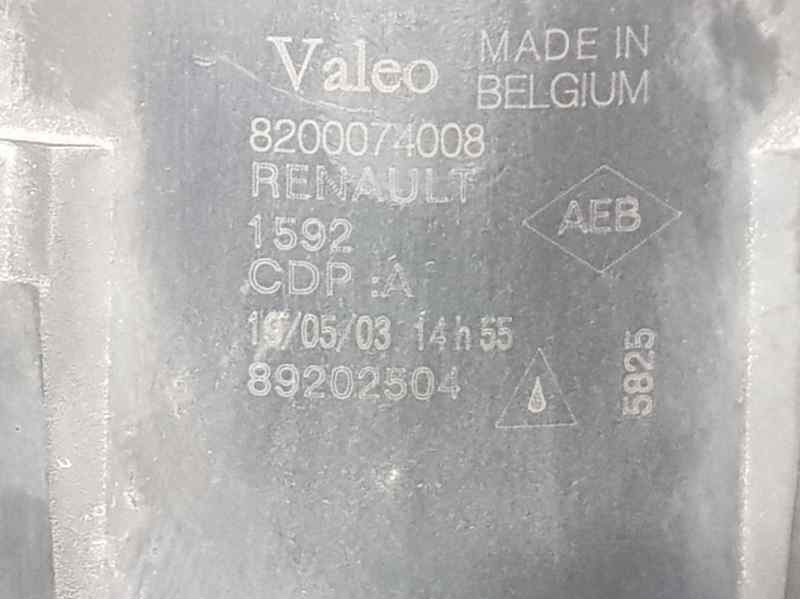 Recambio de faro antiniebla derecho para renault scenic ii authentique referencia OEM IAM 8200074008  VALEO