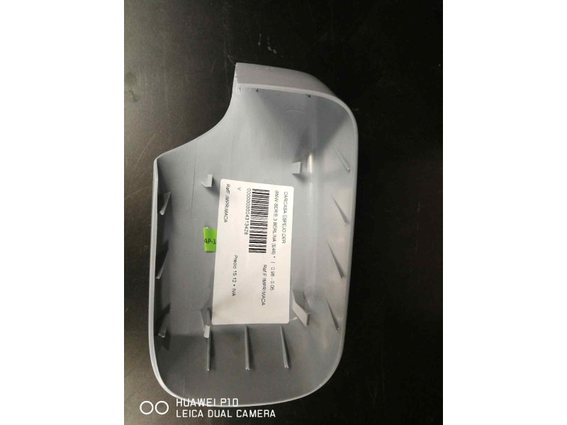Recambio de carcasa espejo derecho para bmw serie 3 berlina (e46) referencia OEM IAM IMPRIMADA  
