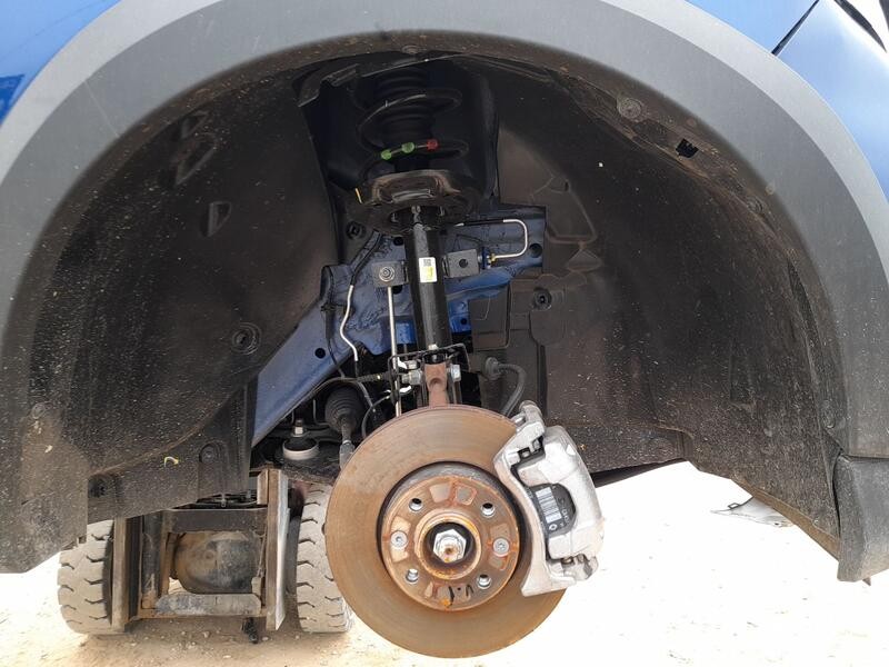 Recambio de plastico pase rueda del. dch. para dacia sandero iii 1.0 tce 90 eco-g referencia OEM IAM 410016702R 410016702R ANTER