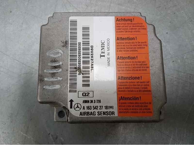 Recambio de kit airbag para mercedes-benz clase m (w163) 400 cdi (163.128) referencia OEM IAM 1634600298  
