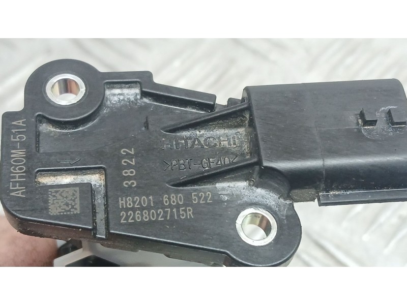 Recambio de caudalimetro para renault express furgoneta/monovolumen 1.5 blue dci 95 (f6ab) referencia OEM IAM 226802715R HITACHI