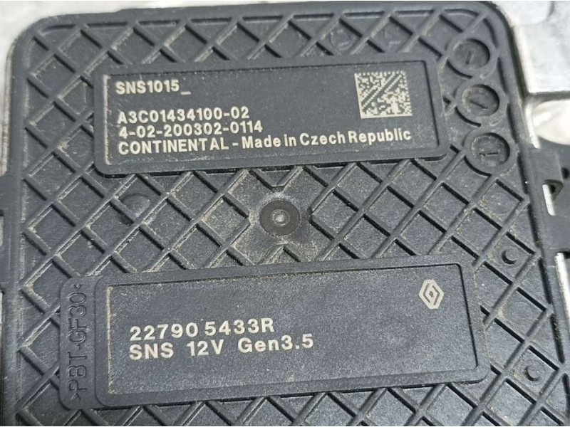 Recambio de sonda lambda para renault trafic furgón l1h1 2,9t referencia OEM IAM A3C014334100  CONTINENTAL