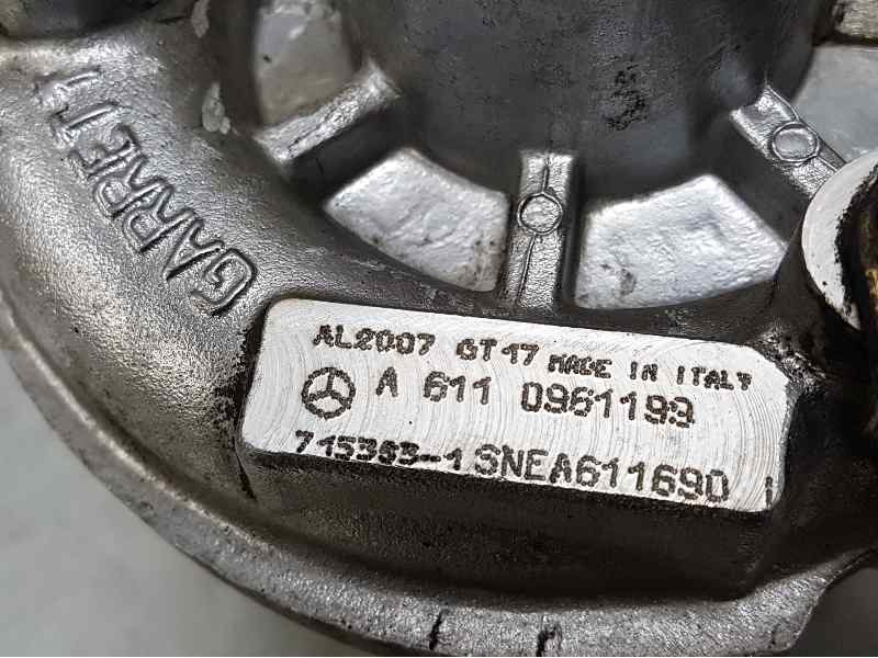 Recambio de turbocompresor para mercedes-benz vito (w638) caja cerrada 110 cdi  (638.094) referencia OEM IAM A6110961199 7153531