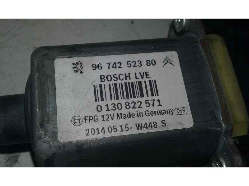 Recambio de elevalunas delantero izquierdo para citroën c4 cactus feel referencia OEM IAM  2 PINS ELECTRICO
