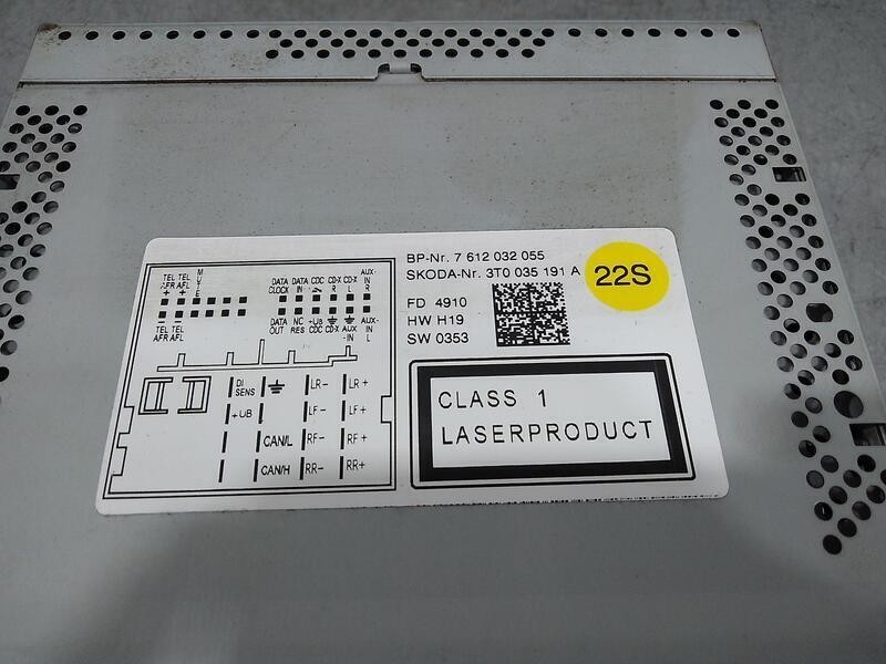 Recambio de sistema navegacion gps para skoda superb combi (3t5) ambition referencia OEM IAM 3t0035191a 8157612032055 Bosch