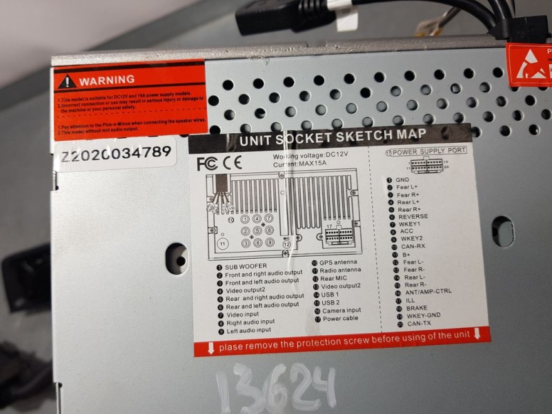 Recambio de sistema navegacion gps para seat ibiza (6j5) reference referencia OEM IAM Z2020034789 NO ES ORIGINAL 