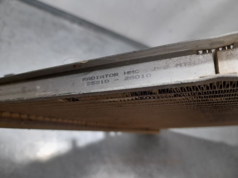 Recambio de radiador agua para hyundai coupe (j2) 1.6 fx coupe referencia OEM IAM 2531029010  