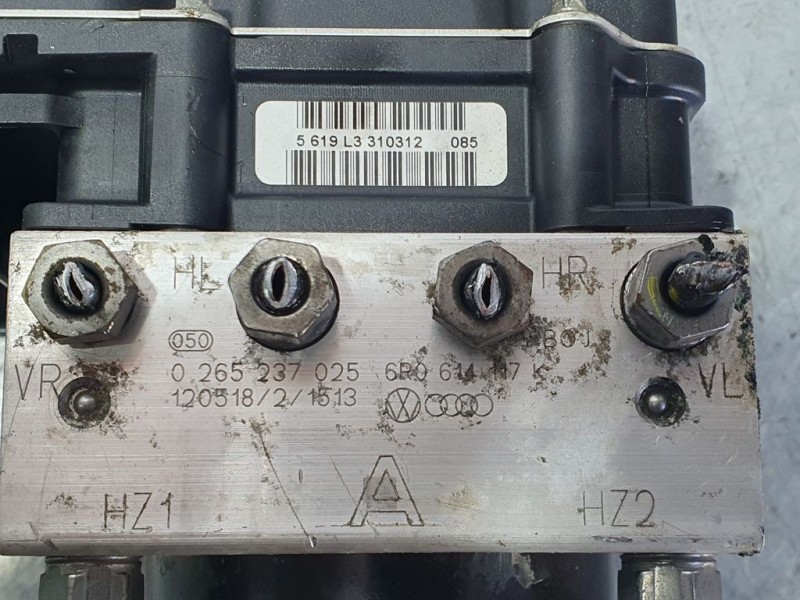 Recambio de abs para skoda fabia (5j2 ) ambition referencia OEM IAM 6R0614117K 0265237025 BOSCH