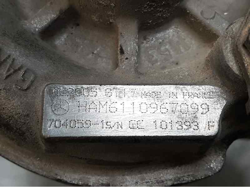 Recambio de turbocompresor para mercedes-benz vito (w638) caja cerrada 110 cdi  (638.094) referencia OEM IAM HAM6110967099 70405