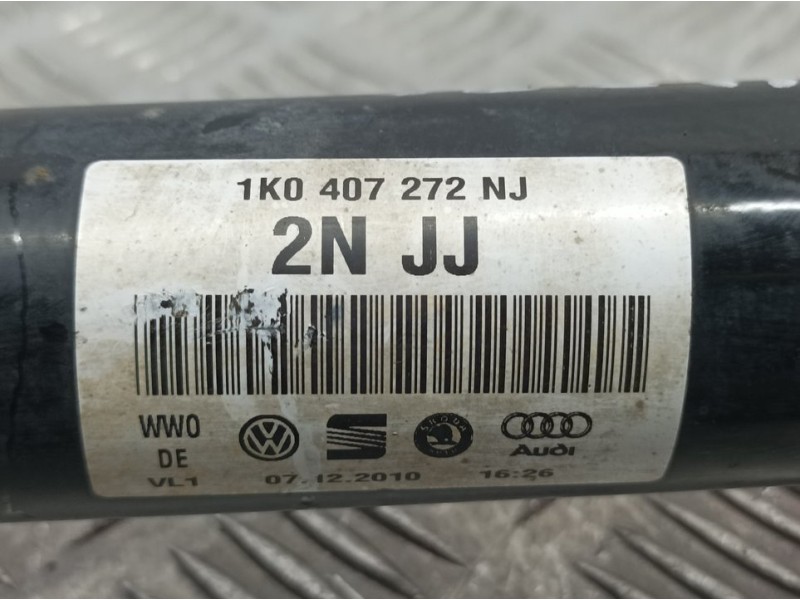 Recambio de transmision delantera derecha para skoda superb combi (3t5) ambition referencia OEM IAM 1K0407272NJ  