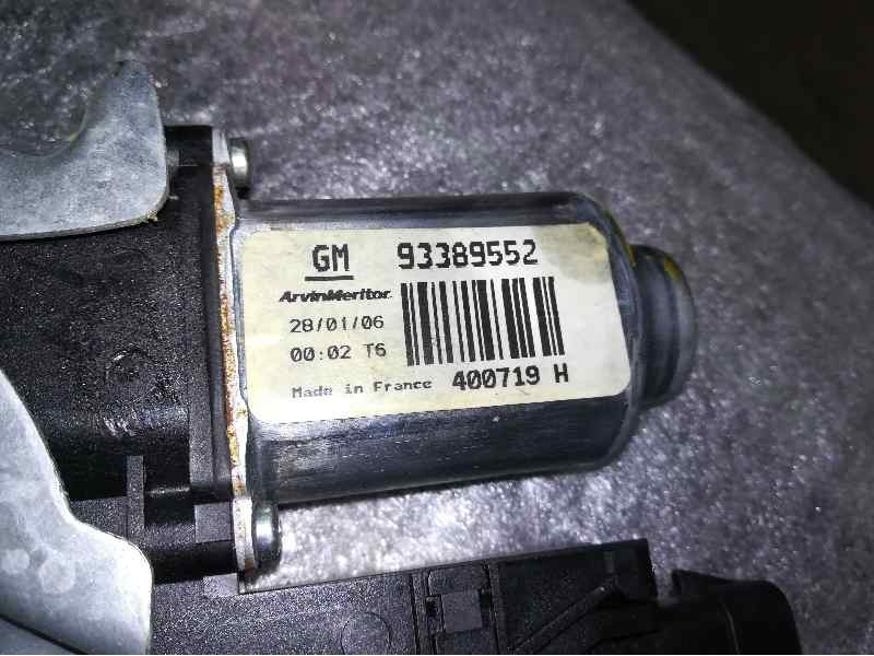 Recambio de elevalunas delantero derecho para opel meriva enjoy referencia OEM IAM 93186831 6 PINS ELECTRICO 93389552 400719H