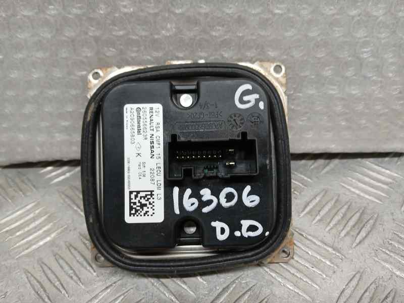 Recambio de centralita faro para renault clio v business edition referencia OEM IAM 260553323R A2C90665803 CONTINENTAL