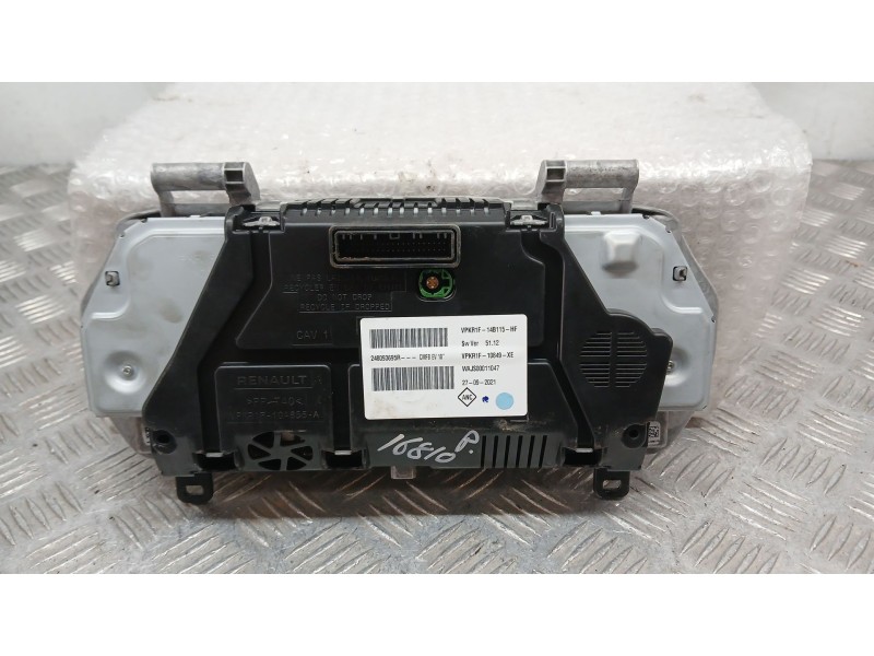 Recambio de cuadro instrumentos para renault zoe ze 0 referencia OEM IAM 248093695R  