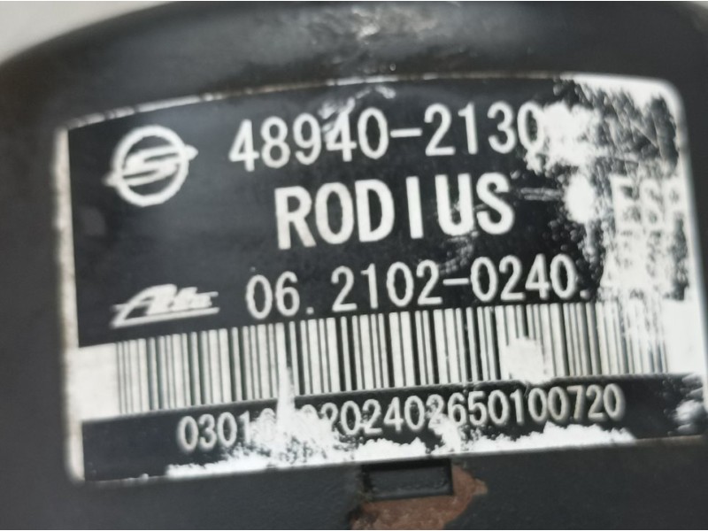 Recambio de abs para ssangyong rodius xdi referencia OEM IAM 489402130 0621020240 ATE