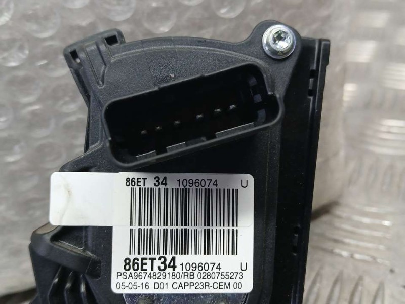 Recambio de potenciometro pedal para peugeot 308 style referencia OEM IAM 9674829180 0280755273 