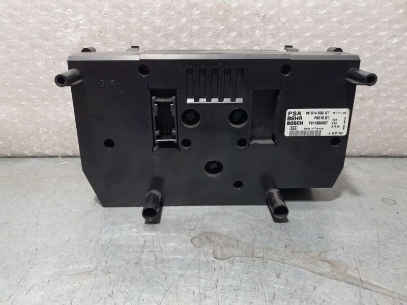 Recambio de mando climatizador para citroën xsara picasso hdi 110 fap sx top referencia OEM IAM 96514030XT  