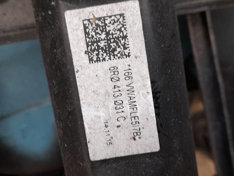 Recambio de amortiguador delantero derecho para seat ibiza iv (6j5, 6p1) 1.2 tsi referencia OEM IAM 6R0413031C  