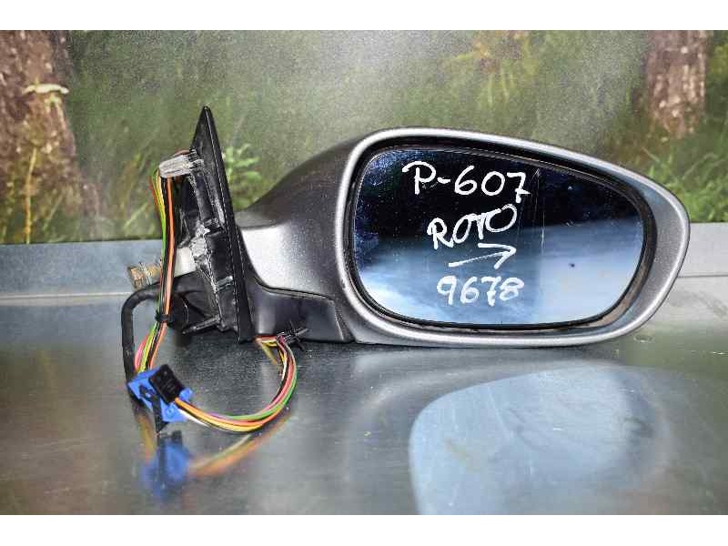 Recambio de retrovisor derecho para peugeot 607 (s1) pack referencia OEM IAM  11 CABLES ELECTRICO