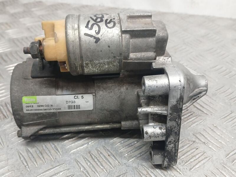 Recambio de motor arranque para citroën xsara picasso hdi 110 fap sx top referencia OEM IAM 9645100680 VALEO D7RG3