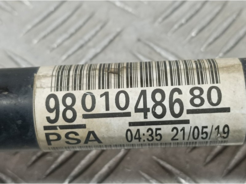 Recambio de transmision delantera derecha para citroën c3 feel referencia OEM IAM 9801048680  