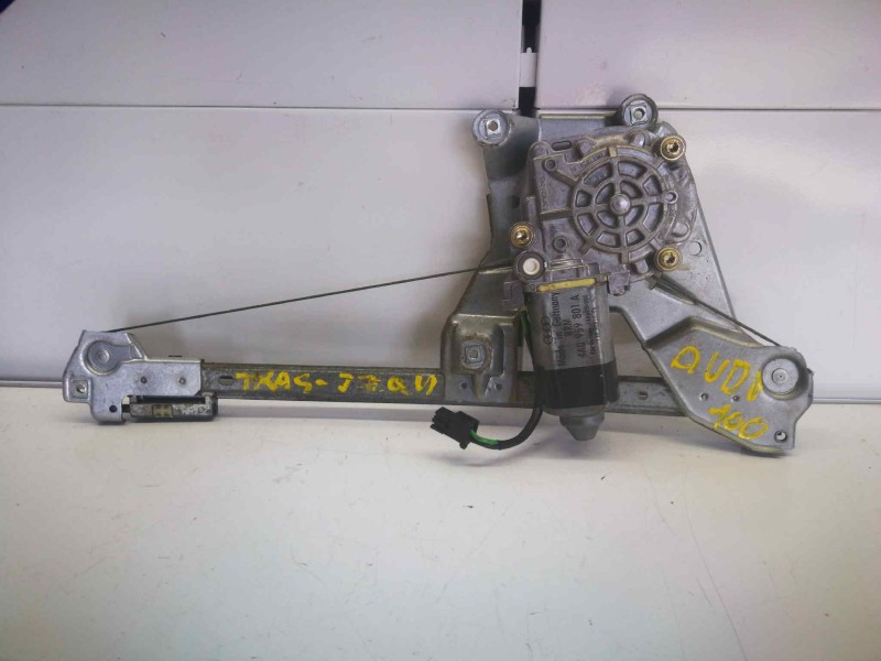 Recambio de elevalunas trasero izquierdo para audi 100 berlina (c4) referencia OEM IAM 4A0959801A  DOS PINS