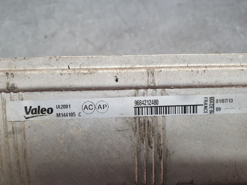 Recambio de intercooler para peugeot partner kombi outdoor referencia OEM IAM 9684212480 M144105C VALEO