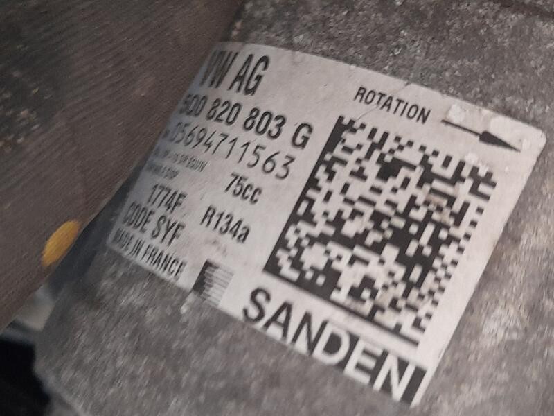 Recambio de compresor aire acondicionado para seat ibiza iv (6j5, 6p1) 1.2 tsi referencia OEM IAM 5Q0820803G MOD 1774F 