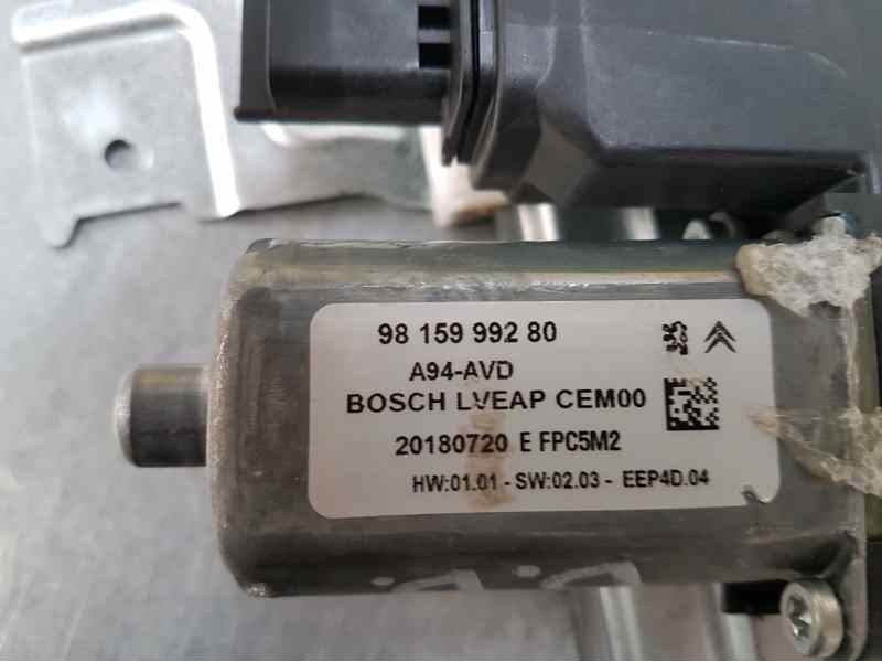 Recambio de elevalunas delantero derecho para peugeot 2008 (--.2013) 1.5 blue hdi referencia OEM IAM 9815999280 6 PINS ELECTRICO