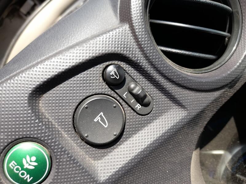 Recambio de mando retrovisor para honda insight (ze_) 1.3 ima (ze28, ze2) referencia OEM IAM 35190TM8J01  