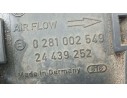 Recambio de caudalimetro para opel corsa c essentia referencia OEM IAM 24439252 BOSCH 0281002549