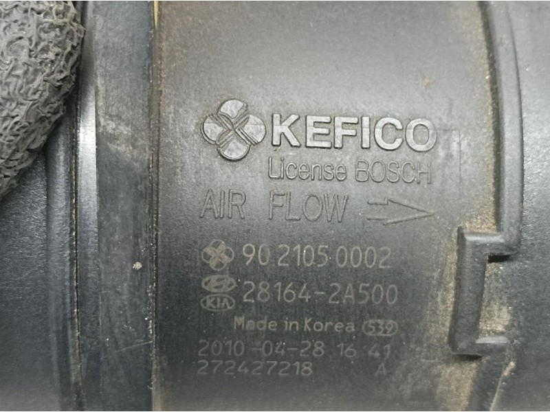Recambio de caudalimetro para hyundai i30cw comfort referencia OEM IAM 281642A500 9021050002 KEFICO