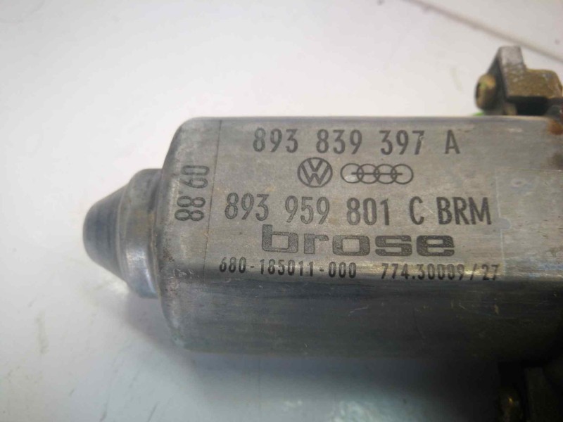 Recambio de elevalunas trasero izquierdo para audi 80/90 (893) 80 referencia OEM IAM 893839397A  DOS PINS