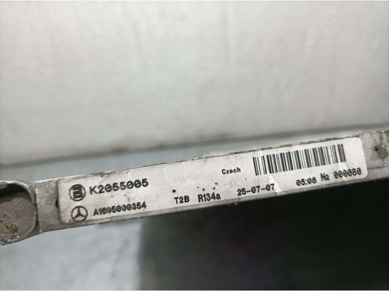 Recambio de condensador / radiador aire acondicionado para mercedes-benz clase b (w245) 200 cdi (245.208) referencia OEM IAM A16