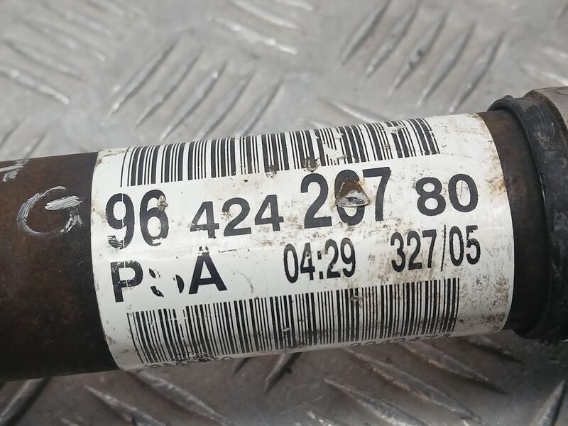 Recambio de transmision delantera derecha para citroën xsara picasso hdi 110 fap sx top referencia OEM IAM 9642426780  